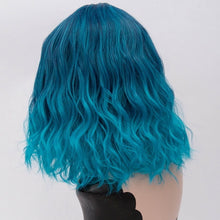 Load image into Gallery viewer, Short Wavy Ombre Wig