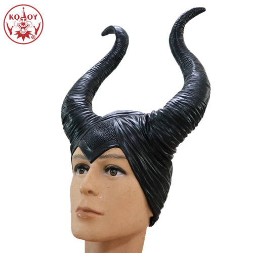 Maleficent Cosplay Latex Mask