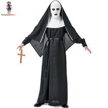 Load image into Gallery viewer, Scary Nun Adult Women Demon Costume
