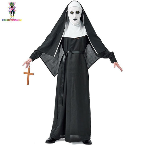 Scary Nun Adult Women Demon Costume