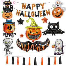 Load image into Gallery viewer, Taoup Spider Ghost Skull Star Pumpkin
