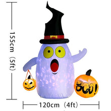 Load image into Gallery viewer, 180cm Halloween Decorations Inflatable Ghost