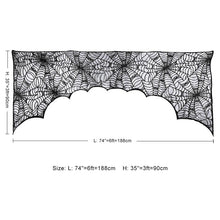 Load image into Gallery viewer, Halloween Party Decor Cobweb Fireplace