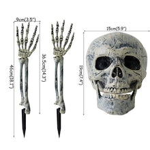 Load image into Gallery viewer, Halloween Garden Decoration Skull Skeleton Paw Tomb