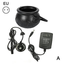 Load image into Gallery viewer, Halloween Witch Pot Smoke Machine LED