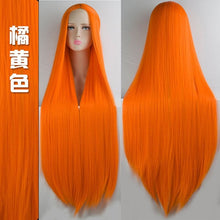 Load image into Gallery viewer, Pink Green Purple Black Wig 100CM/40" Synthetic Heat Resistant Fiber