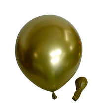 Load image into Gallery viewer, 10/20/30pcs 12inch Gold Sliver Black Metal Latex Balloons