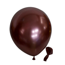 Load image into Gallery viewer, 10/20/30pcs 12inch Gold Sliver Black Metal Latex Balloons