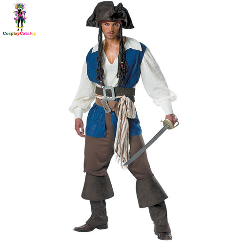 Mens Pirate Captain Costume