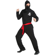 Load image into Gallery viewer, Black Family Member Man/Women/Boy Ninja Costume