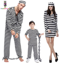 Load image into Gallery viewer, Halloween Party Family Convict Costume